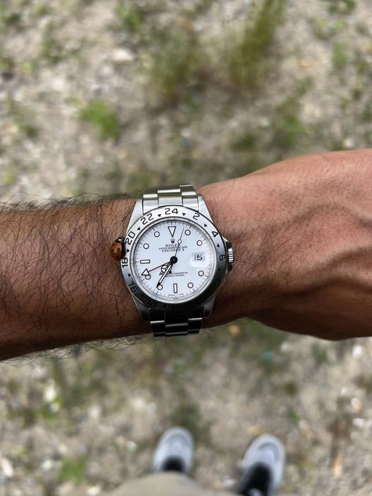 Rolex Explorere II vintage 1993 | dial chichi di mais |