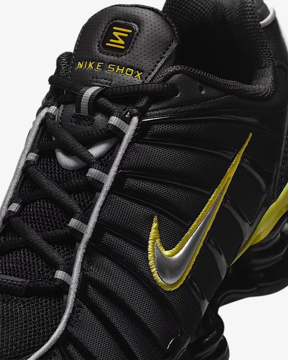 Nike Shox TL "Black/Dynamic Yellow/Metallic Silver