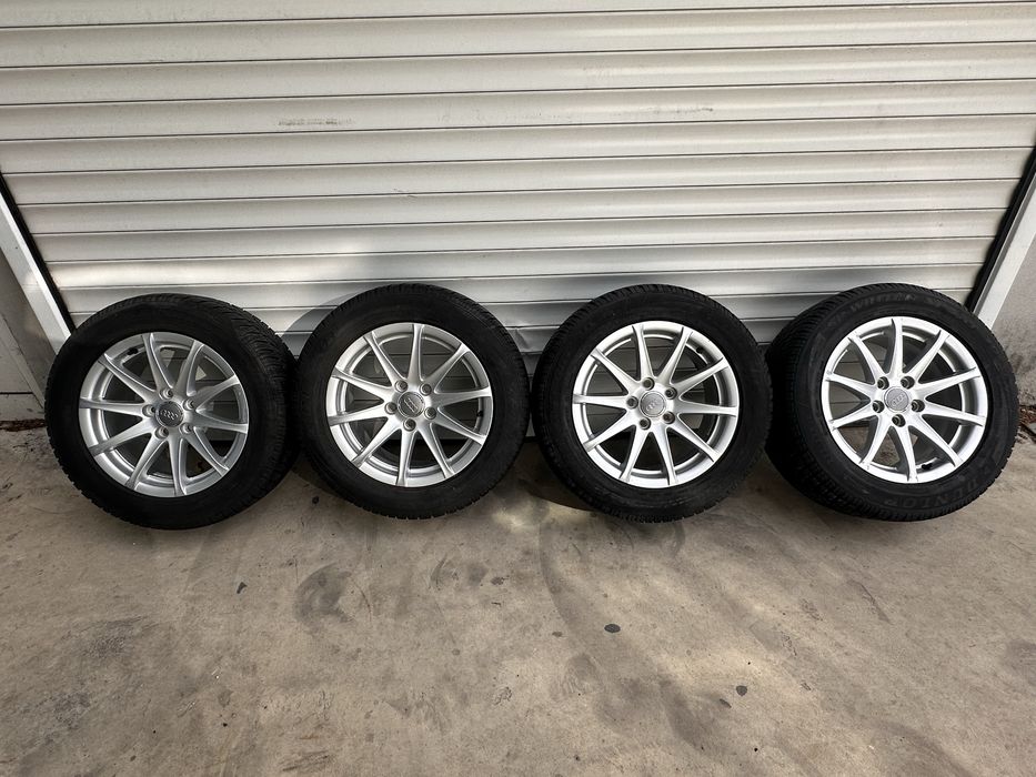 Джанти с гуми 225/55/R16 Audi A3 A4