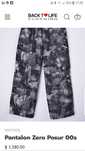 Pantaloni Marca VINTAGE Zero X Posur  originali pt 10-12 ani