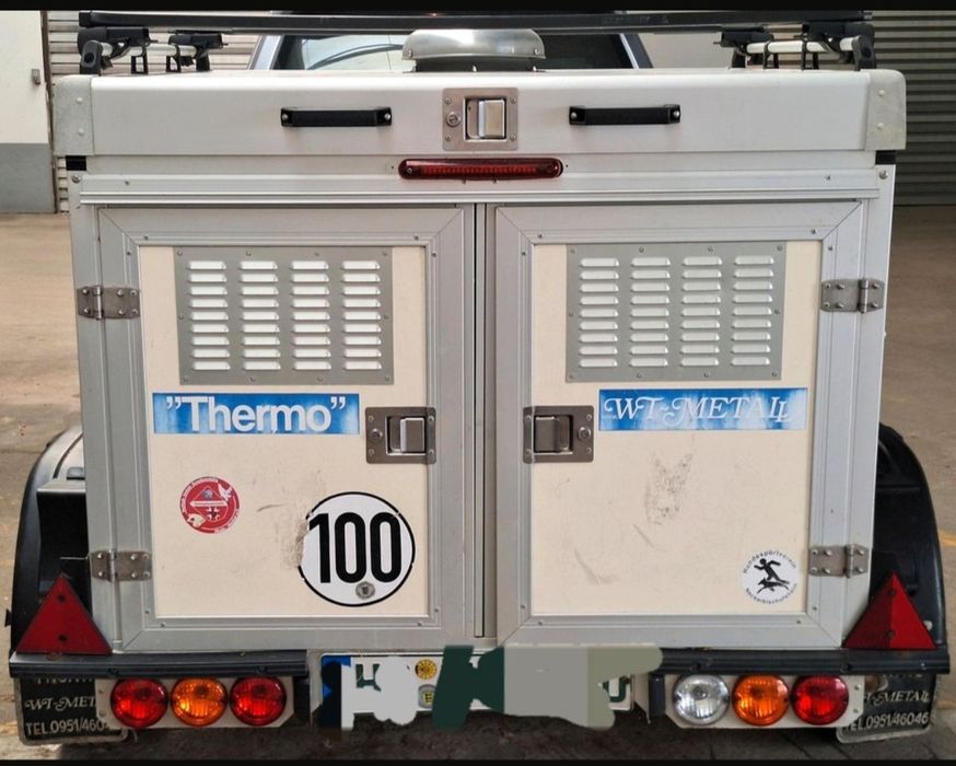 Remorca caini WT Metall Th2/max