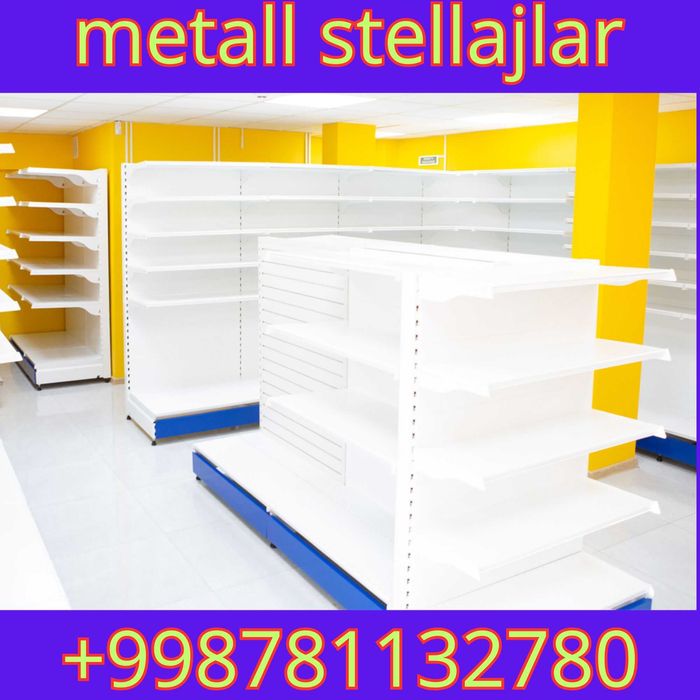 Стеллаж металлический сборный, konstruktiv metall stellajlar