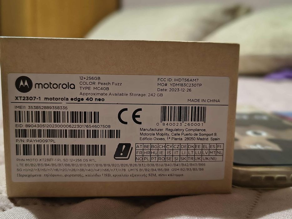 Motorola edge 40 neo