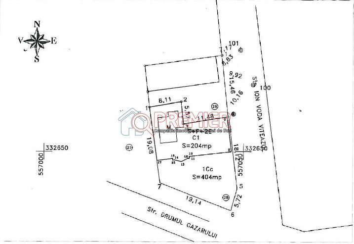 BRANCOVEANU - Budimex - 2 Cladiri 1000 mp