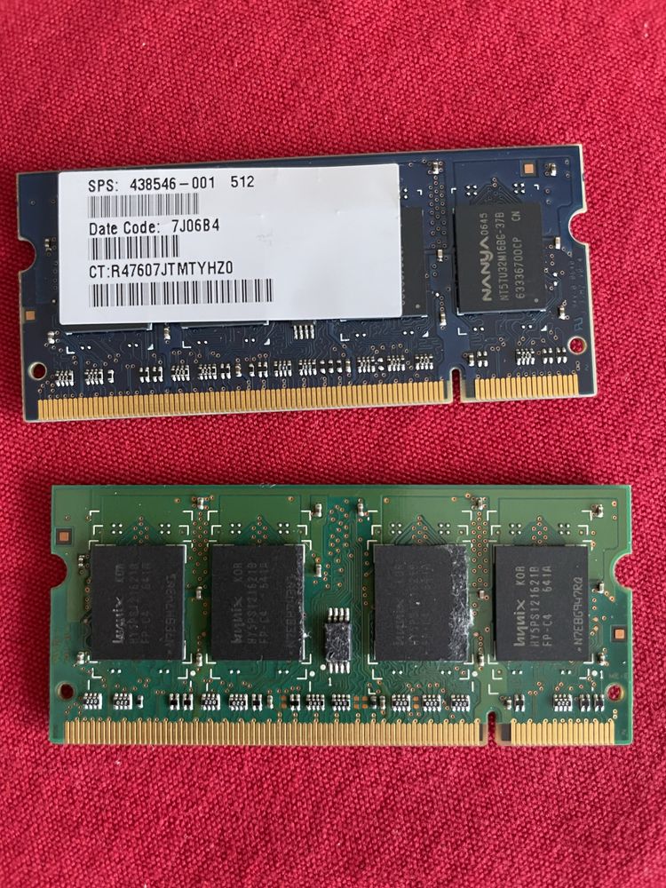 Памет за компютър/лаптоп  RAM DDR2, DDR3