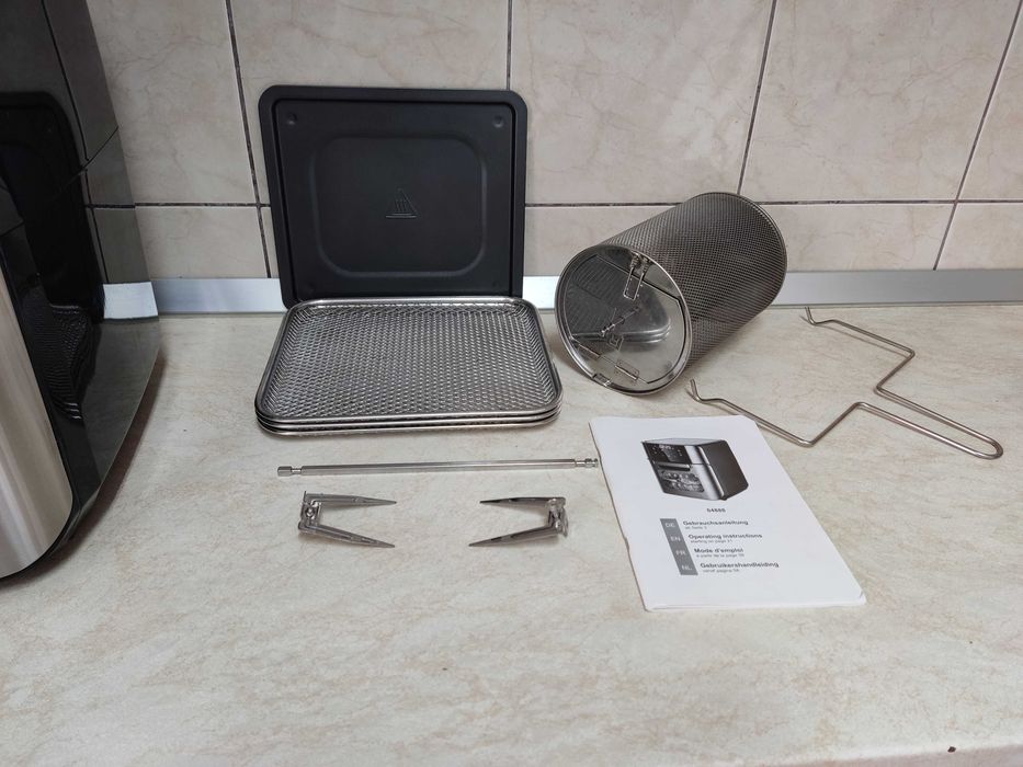 Friteuza cu aer cald GourmetMaxx, Digital, 12 l