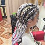 Codițe afro și împletituri, extensii par