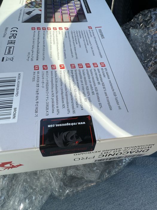 Tastaura mecamica ReDragon Draconic PRO NOUA