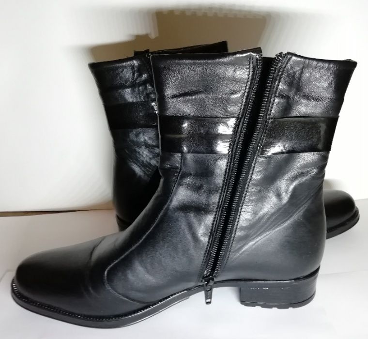 Нови дамски боти от естествена кожа 38 номер