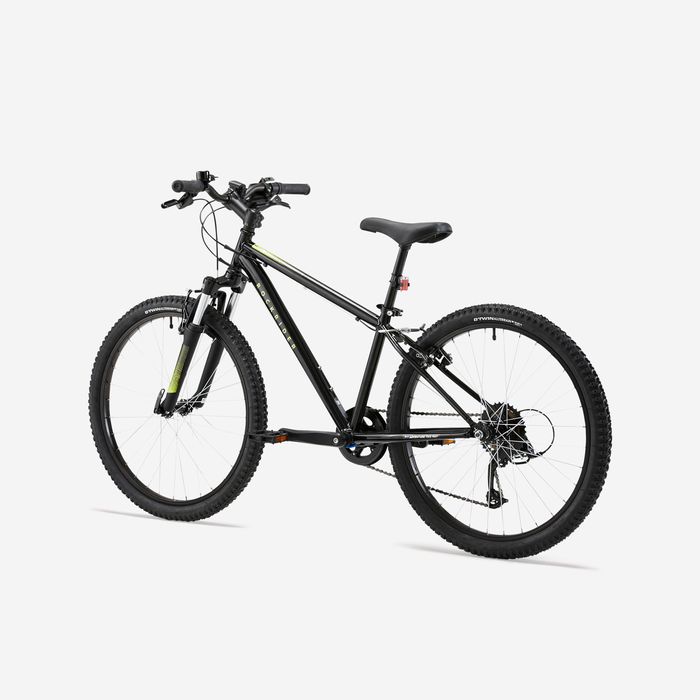 Bicicletă Mtb Expl 500 24" negru copii - produs resigilat Decathlon