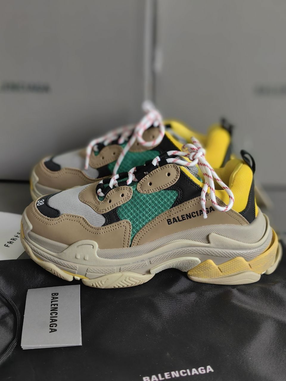 Дамски кецове сникърси обувки BALENCIAGA Triple S