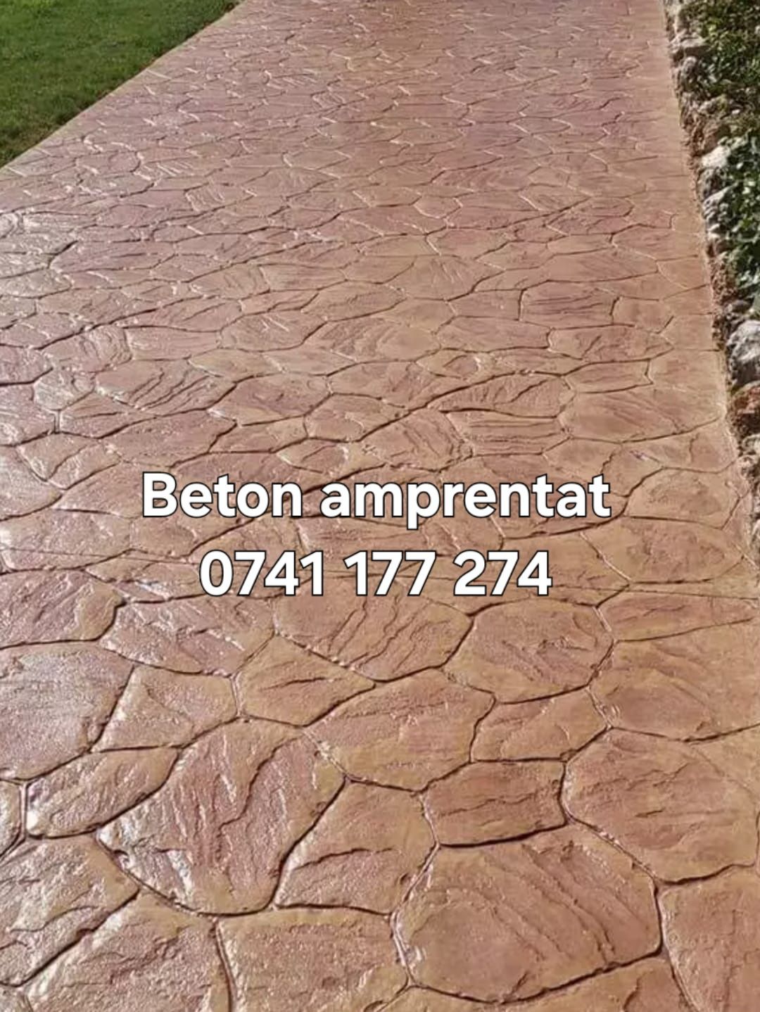 Executăm beton amprentat calitativ