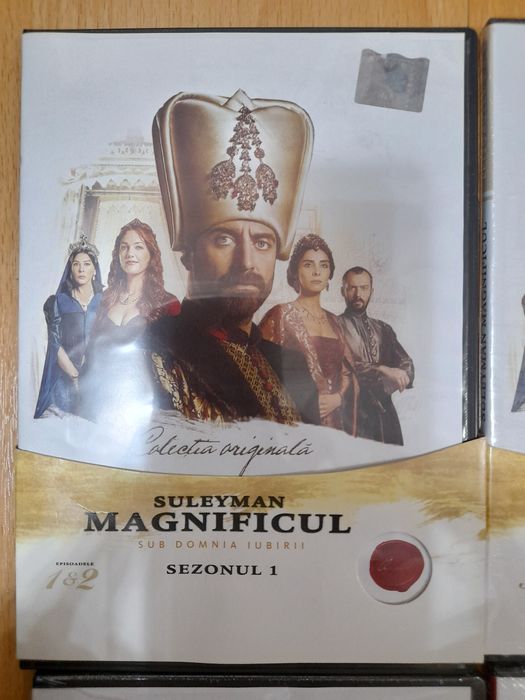 DVD originale- Colecția Suleyman Magnificul