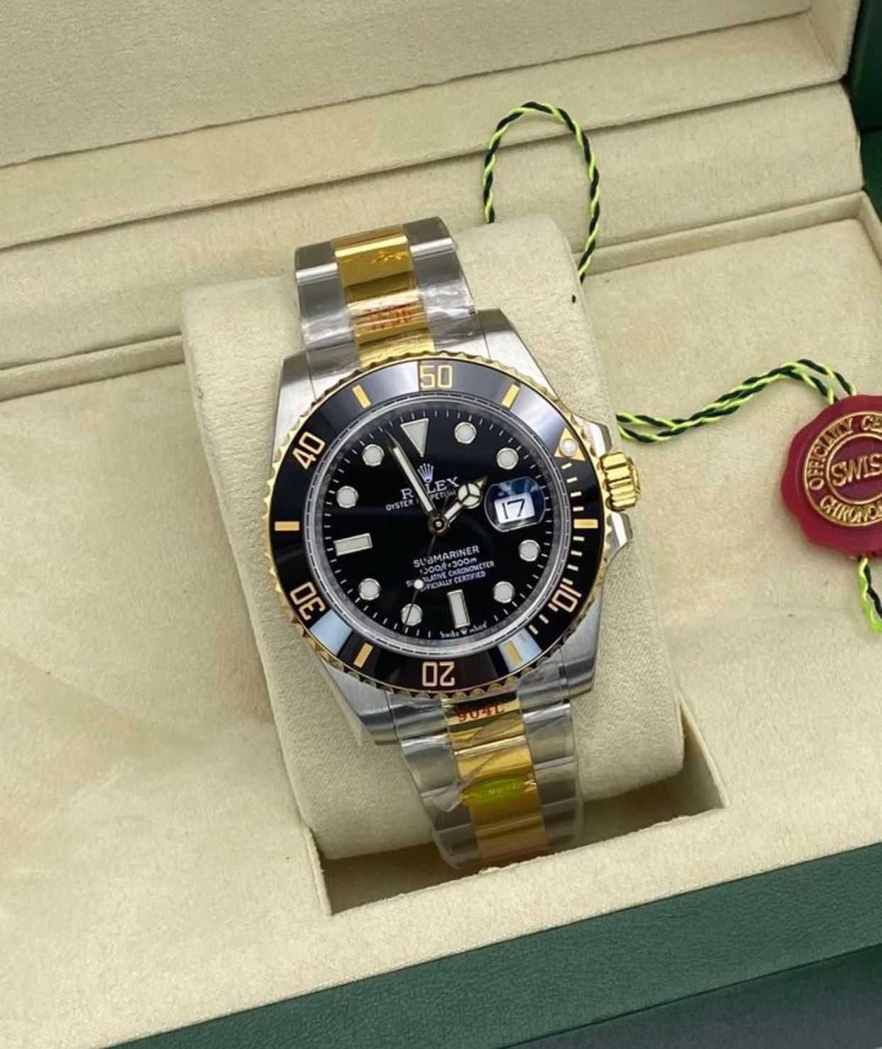 Rolex Submariner Two-Tone Black Dial New Model