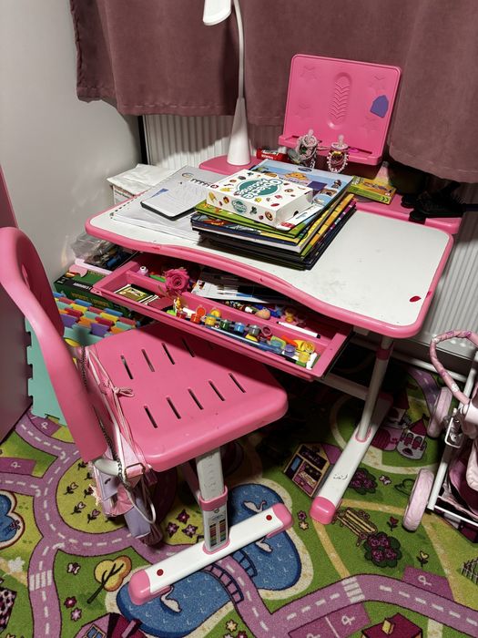 Birou Fetite cu scaunel