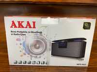 Boxa Portabila AKAI ABTS-M10, Bluetooth, Radio Ceas, USB, TF Card