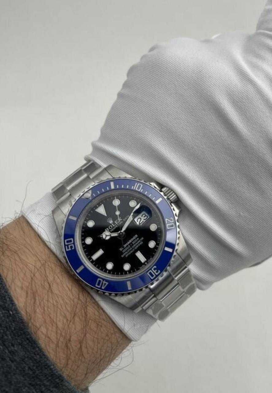 Rolex Submariner 41mm Black Dial Blue Bezel