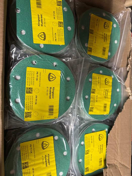 Шкурки за орбитален шлайф с 9 отвора 150 мм