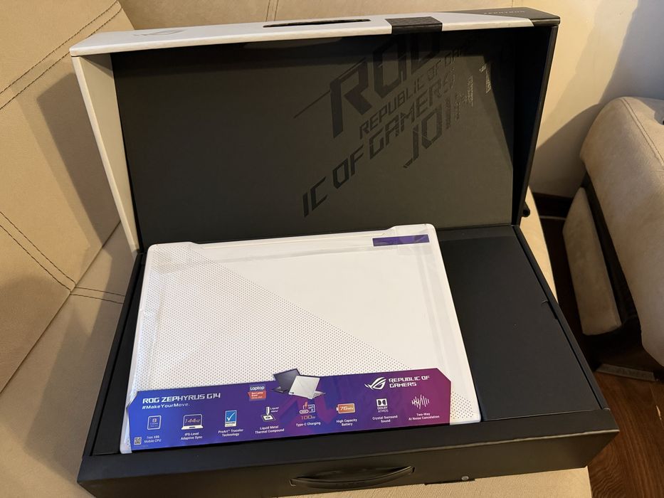 Laptop Gaming - ROG Zephyrus G14 (RTX3060)+ Headset Casti