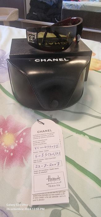 Vand ochelari soare unisex Chanel originali