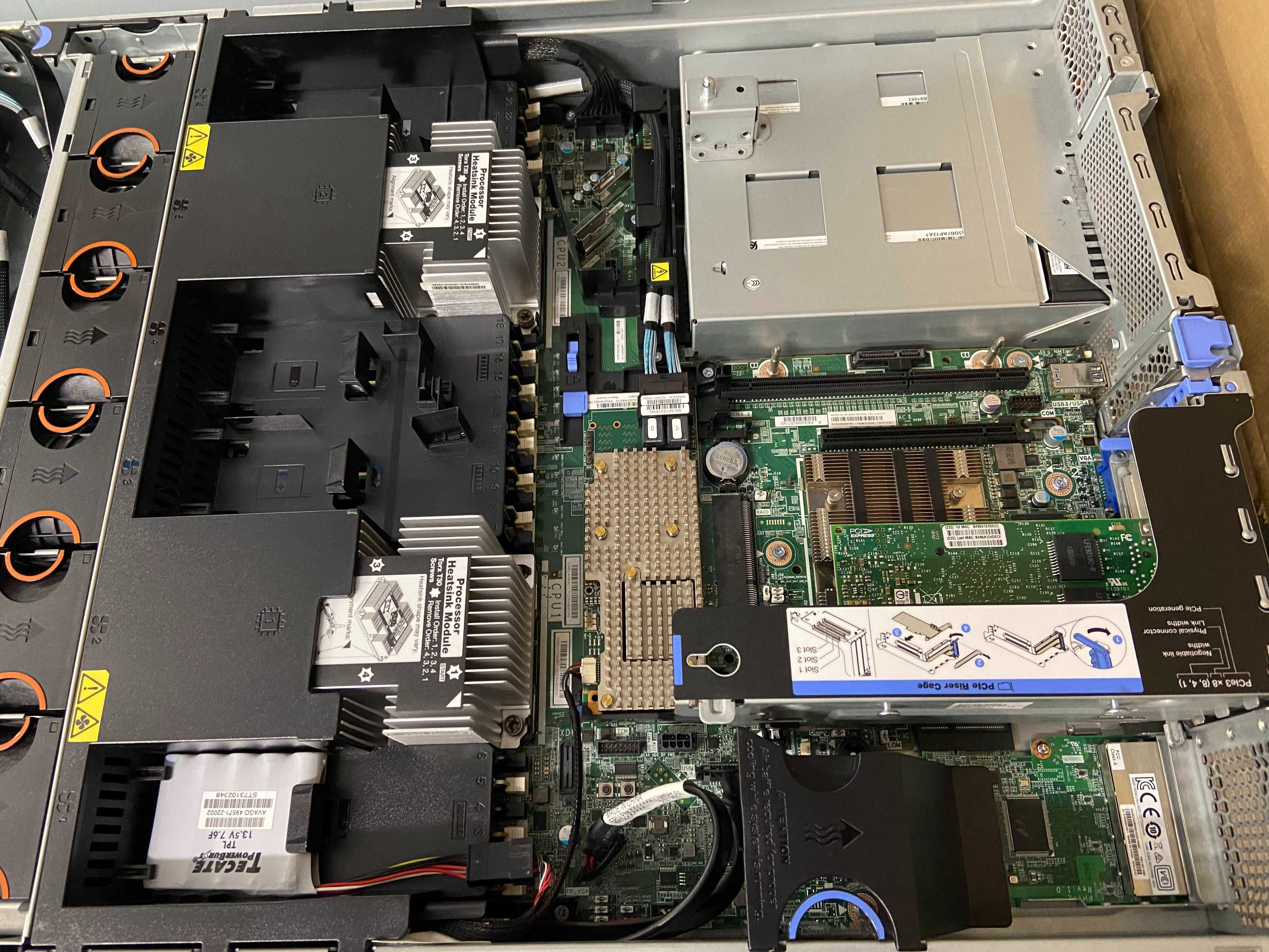 CTO Сървър Lenovo SR650 Xeon, DDR4, SSD HDD, 10GbE