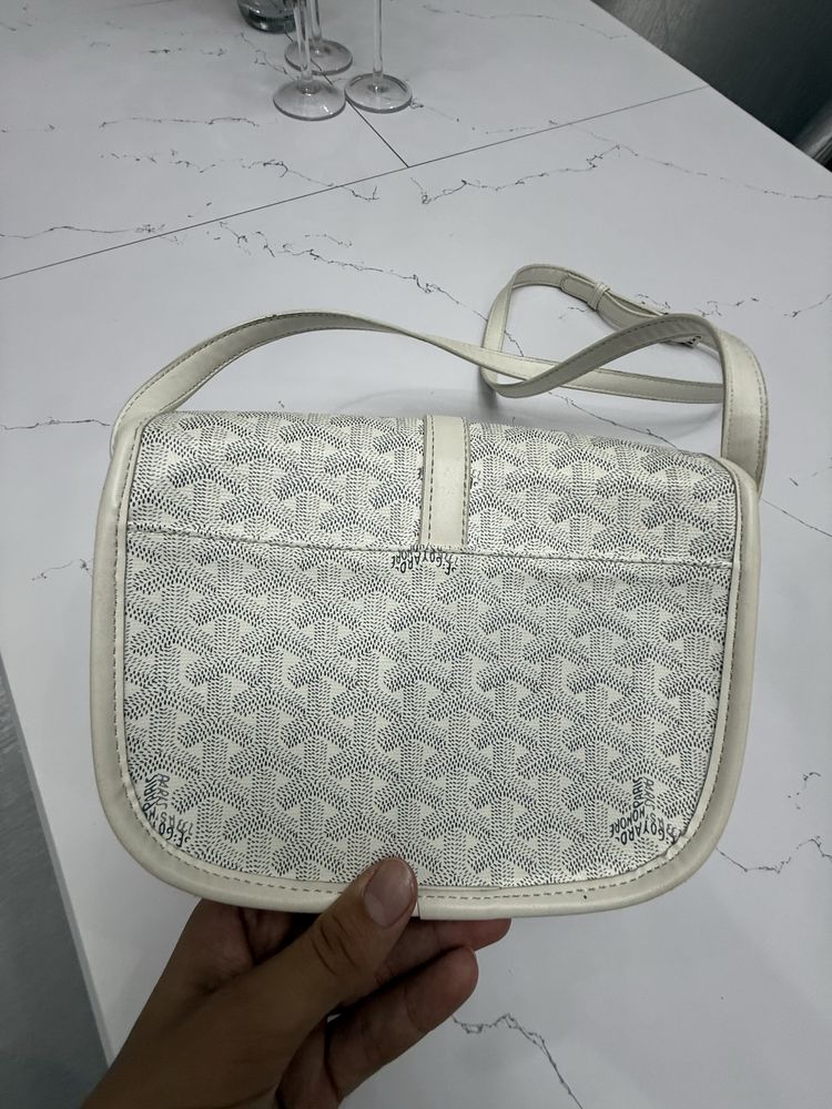 Сумка Goyard Paris White