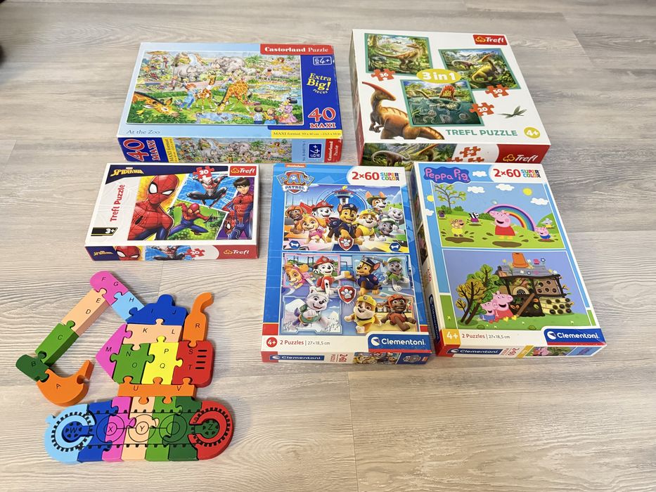 Set 6 Puzzle 3+  pret 100 lei