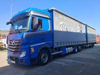 Mercedes-Benz actros 2642 cu remroca van hool trailer 2 axe tandem Mercedes benz actros 2642 cu remroca van hool trailer 2 axe tandem