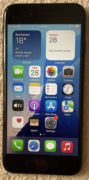 iPhone SE 2(2020) 64GB negru neverlocked