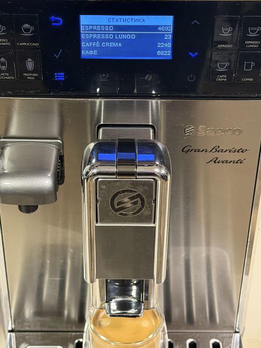 Кафемашина кафе автомат Saeco GranBarista Avanti с гаранция