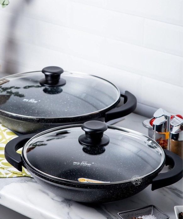 Wok kazan Nice Cooker germanyangi ishlatilinmagan ochilmagan karobkada
