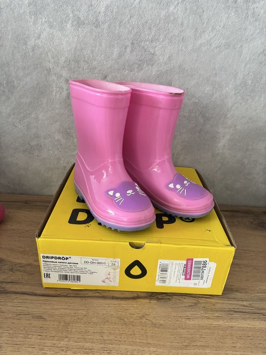 Резиновые сапоги детские