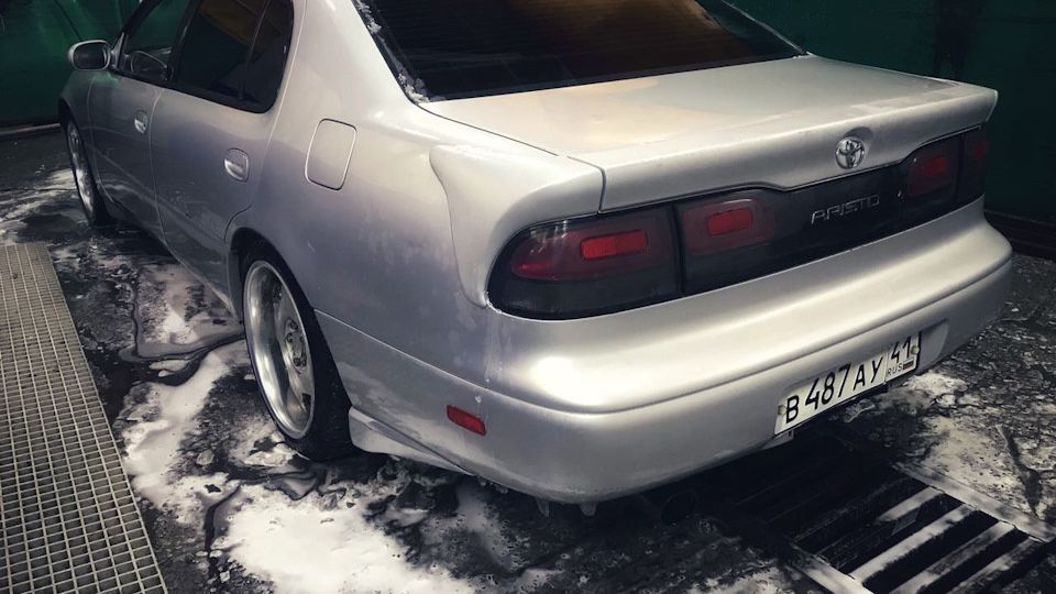 Спойлер и накладка на бампер Toyota Aristo JZS147 Тюнинг кузова