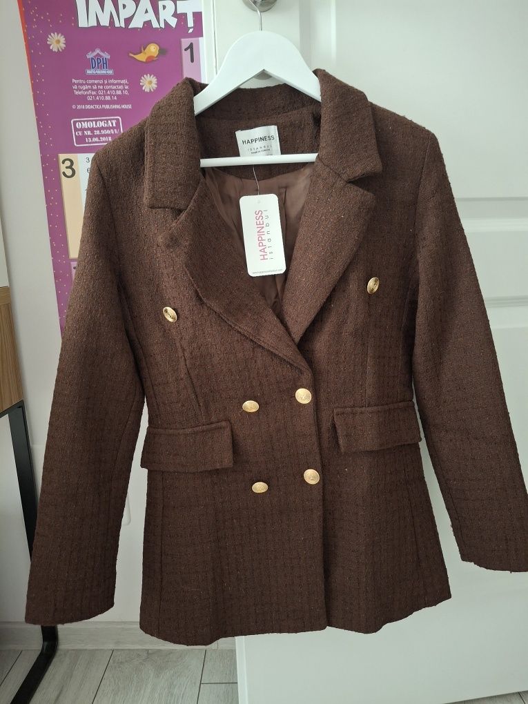 Sacou dama tweed