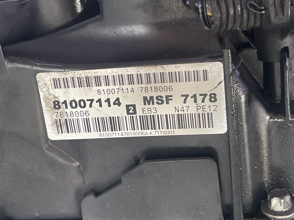 Motor BMW X3 E83 Facelift 2.0 D 2006 - 2010 177CP Automata N47 (1059)