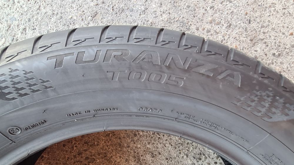 4 anvelope vara Bridgestone 255/55/18,dot 2022