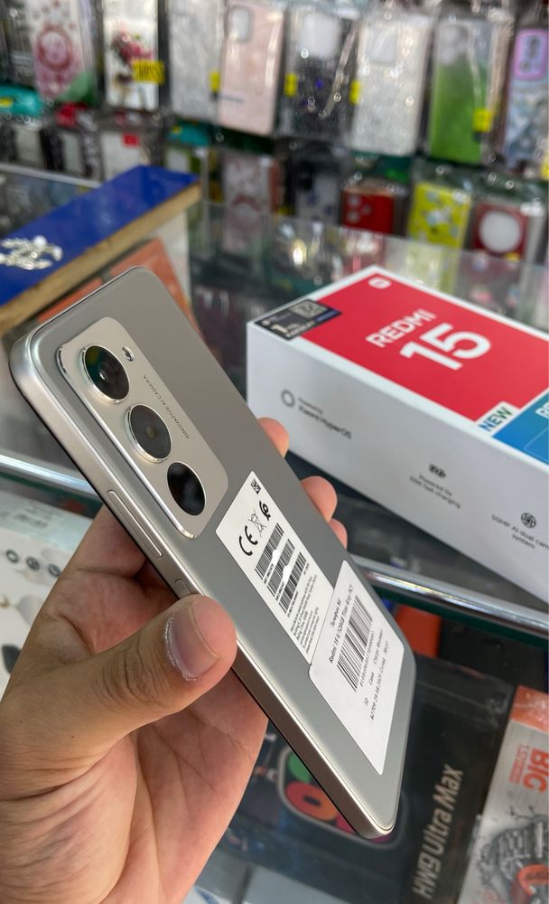 Redmi 15 yangi 1 kun ishlatilgan