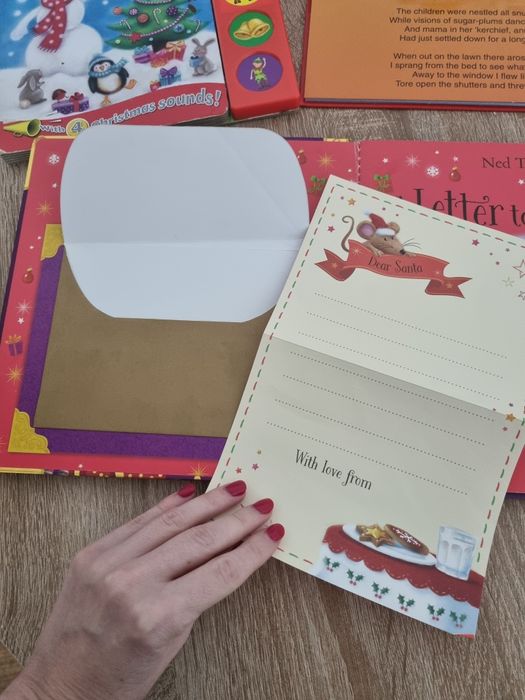 Carti copii Craciun sunete, scrisoare, pop-up