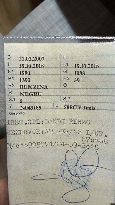 Vand Volkswagen Polo, benzina +GPL din fabrica