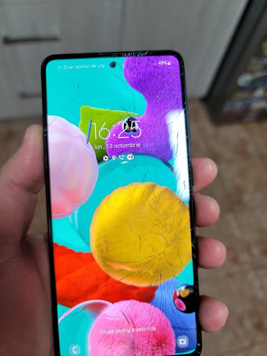 Display Samsung A51 - A515 fisurat original