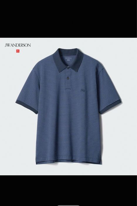 Поло мужское юникло Uniqlo