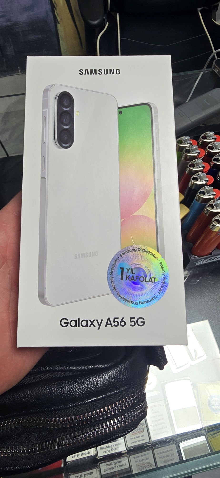 A56. 8/256 GB. Yengi
