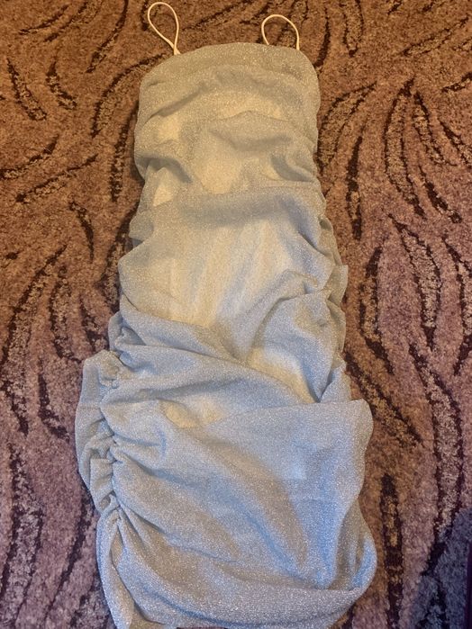 rochie argintie -70 lei !! reducere