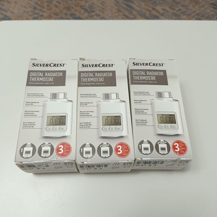 Termostat digital Silvercrest. 3 buc. Noi