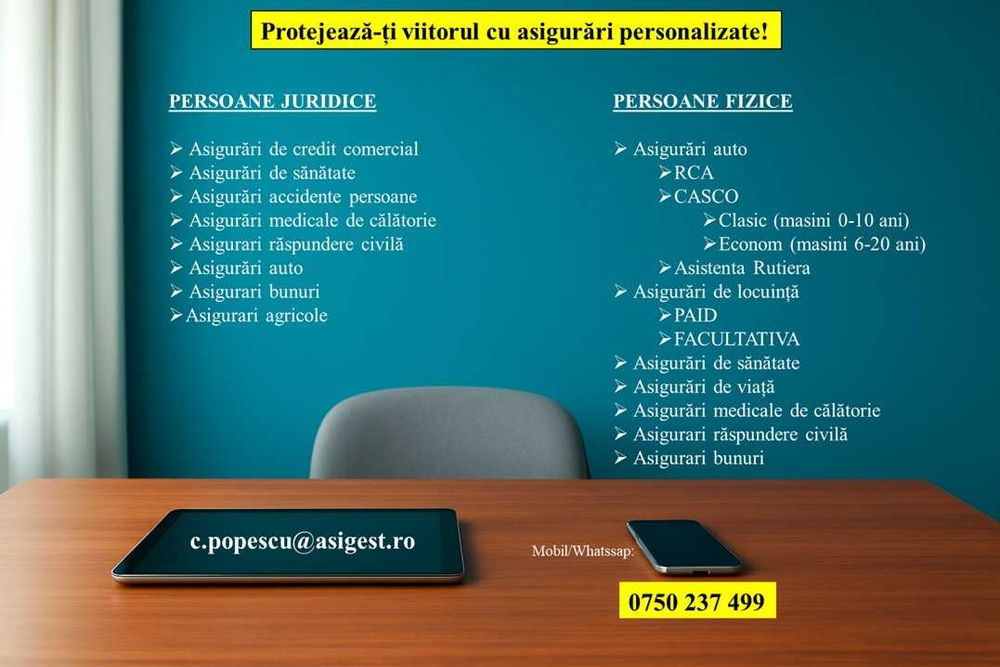 Asigurari la pretul corect !