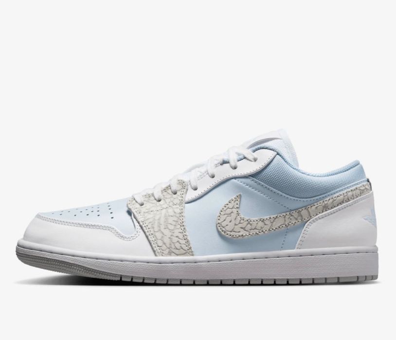 Air Jordan 1 Low “Blue Tint"  Elephant