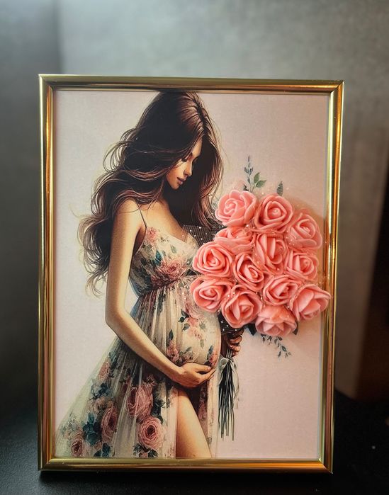 3D картини от рози