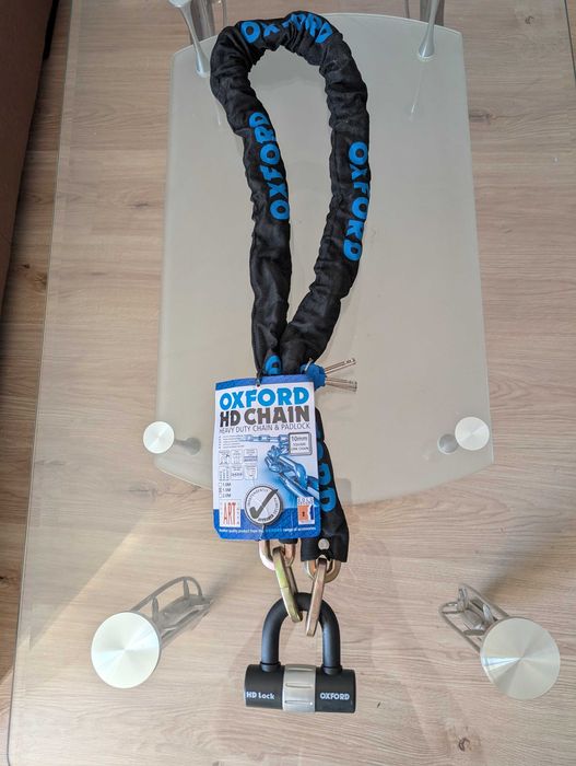 Oxford HD Chain 1.5m – Heavy Duty верига с катинар