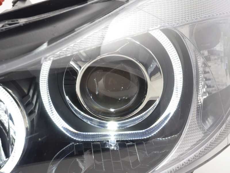 Фарове ЛЕД БМВ Е90 Е91 Затъмнени  BMW E90 E91 Led ейнджъл айс ДЕПО