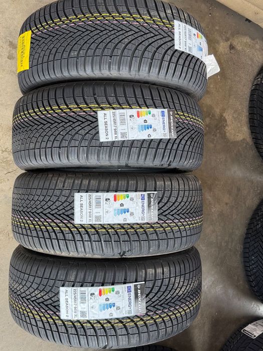 Vând 4 anvelope 225/45/17 Dunlop allseason noi